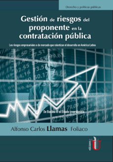 gestion de riesgos del proponente en la contratacion publica (ebook)-alfonso carlos llamas foliaco-9789587629101