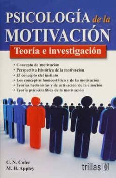 psicologia de la motivacion-c.n. cofer-m.h. appley-9789682433801