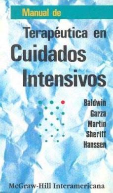 manual de terapeutica en cuidados intensivos-9789701012901