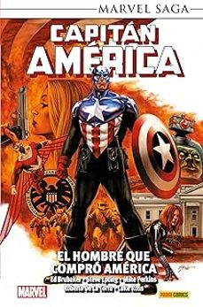 capitan america 7 el hombre que compro america marvel saga tpb-ed brubaker-butch guice-steve epting-9791370131401
