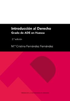introduccion al derecho para el grado de ade en huesca. 2.ª edici on-9791387705701