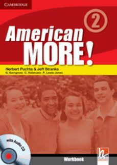 american more! level 2 workbook with audio cd-9780521171311