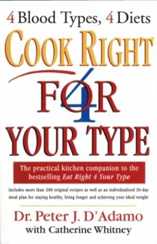 cook right 4 your type-dr peter d adamo-9780712673211
