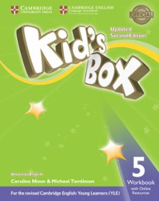 kid s box (us english) (updated 2nd ed - 2018 yle exams) 5 workbook with online resources-9781316627211