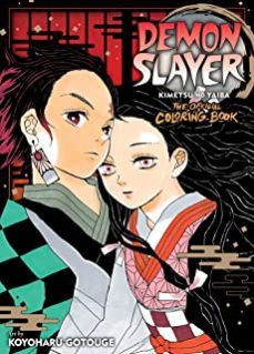 demon slayer: kimetsu no yaiba: the official coloring book-koyoharu gotouge-9781974729111