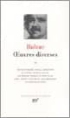 oeuvres diverses ii-honore de balzac-9782070114511