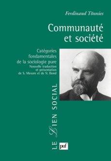 communaute et societe : categories fondamentales de la sociologie pure (ebook)-ferdinand tonnies-9782130739111