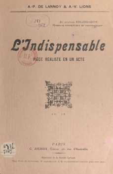 l'indispensable (ebook)-a.-p de lannoy-a.-v. lions-9782307633211