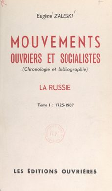 mouvements ouvriers et socialistes (1) (ebook)-9782402626811