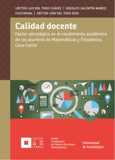 calidad docente (ebook)-hector luis del toro chavez-rodolfo valentin muñoz castorena-hector ivan del toro rios-9786077425311