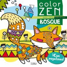 color zen bosque nº 1 con pegatinas-9788411510011