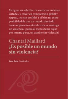¿es posible un mundo sin violencia? (ebook)-chantal maillard-9788412191011