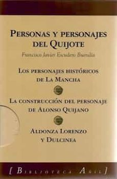 personas y personajes del quijote. estuche 3 tomos-francisco javier escudero buendia-9788412379211