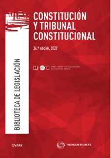 constitucion y tribunal constitucional (papel + e-book) (36ª ed.)-9788413460611