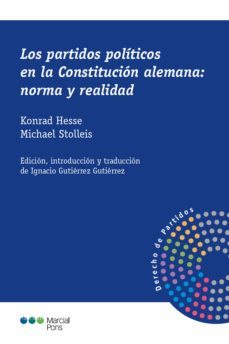 los partidos políticos en la constitución alemana: norma y realidad (ebook)-konrad y stolleis, michael hesse-9788413815411