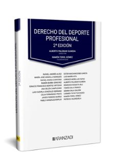 derecho del deporte profesional-alberto palomar olmeda-9788413912011