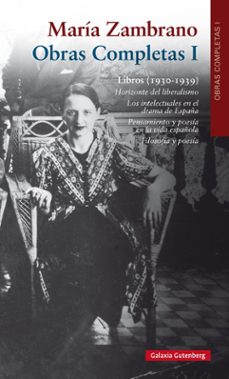 maria zambrano (obras completas i) (1930-1939)-9788416252411