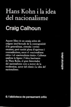 hans kohn i la idea del nacionalisme-9788418618611