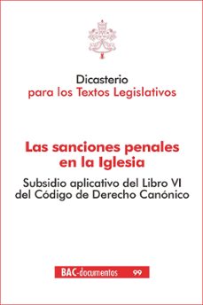 las sanciones penales en la iglesia (dicasterio para los textos legislativos)-9788422023111