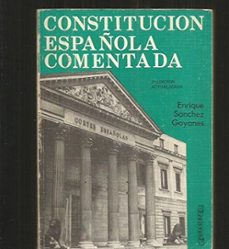 constitucion española comentada-9788428310611