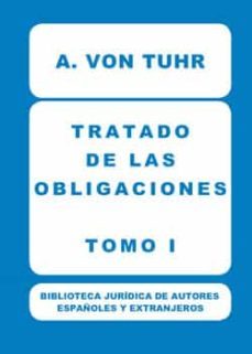 tratado de las obligaciones (2 vols.)-a. von tuhr-9788429013511
