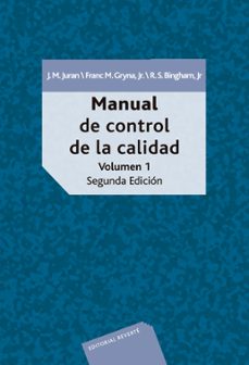 manual de control de la calidad. vol. 1-9788429126211