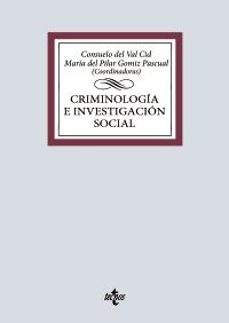 criminologia e investigacion social-consuelo del val cid-maria del pilar gomiz pascual-9788430992911
