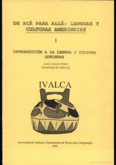 introduccion a la lengua y cultura quechuas-julio calvo perez-9788437019611