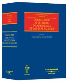 comentarios estatuto autonomia islas baleares-avelino esteve blanco-9788447030811