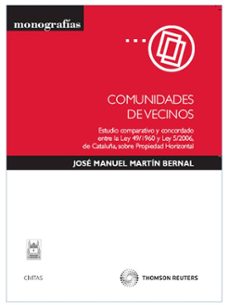 comunidades de vecinos-jose manuel martin bernal-9788447031511