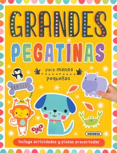 animales. grandes pegatinas para manos pequeñas-9788467784411