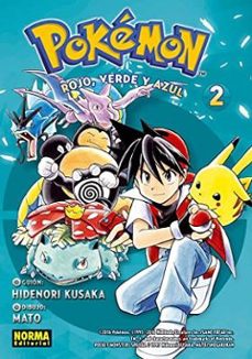 pokemon 2 rojo, verde y azul 2-hidenori kusaka-9788467922011