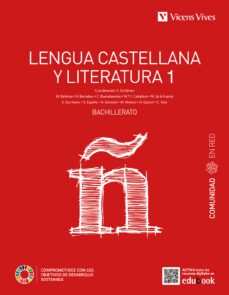 lengua castellana y literatura 1º bachillerato comunidad en red (mec)-9788468286211