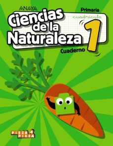 ciencias de la naturaleza 1º educacion primaria cuadricula cuaderno serie pieza a pieza mec cast ed 2018-9788469846711