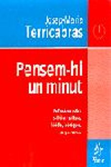 pensem-hi un minut-josep maria terricabras-9788473064811