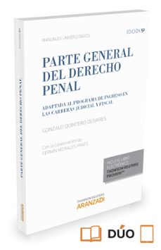 parte general del derecho penal-gonzalo quintero olivares-9788490988411