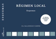regimen local: esquemas (2ª ed.)-maria burzaco samper-9788491488811
