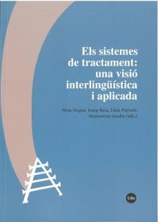 els sistemes de tractament: una visio interlinguistica i aplicada-9788491687511
