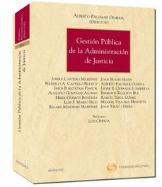 gestion publica de la administracion de justicia 1ª ed-alberto palomar olmeda-9788499036311