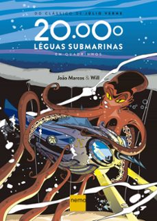 20.000 leguas submarinas em quadrinhos (ebook)-joão marcos-julio verne-9788564823211