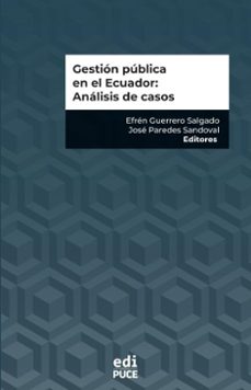 gestion publica en el ecuador: analisis de casos (ebook)-9789978777411