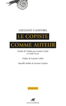 le copiste comme auteur (ebook)-luciano canfora-9791027901111