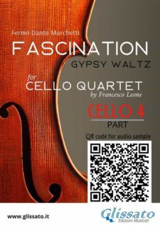 cello 4 part of "fascination" for cello quartet (ebook)-9791221386011