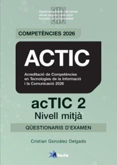actic 2 - nivel mitjà. qüestionaris 2026-cristian gonzalez delgado-9791399278811