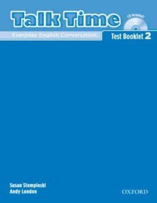 talk time 2: test booklet with audio cd-9780194392921