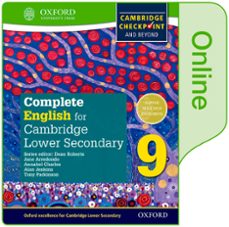 complete english for cambridge secondary 1 access card online. student s book 9-9780198378921