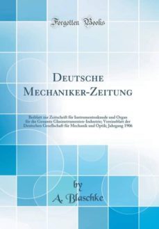 deutsche mechaniker-zeitung-9780366815821