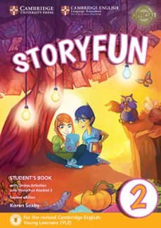 storyfun for starters (2nd edition - 2018 exam) 2 student s book with online activities & home fun booklet-9781316617021