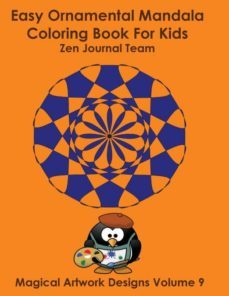 easy ornamental mandala coloring book for kids-9781682122921