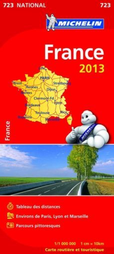 francia atlas 2013  (formato mapa) (ref. 723)-9782067180321
